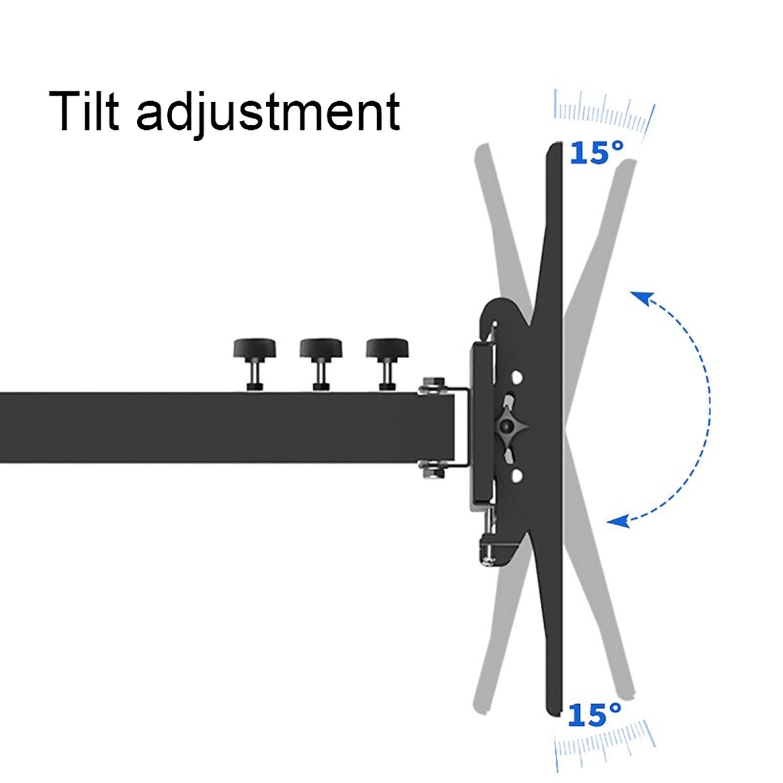 Amazon.co.jp: テレビ天吊り金具 - テレビ天井吊り金具、4 面天井